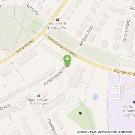 Standortübersicht der Tankstelle EMB Energie Brandenburg GmbH in 14532 Kleinmachnow