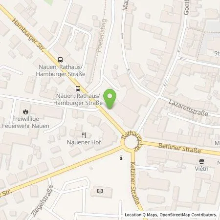 Standortübersicht der Tankstelle EMB Energie Brandenburg GmbH in 14641 Nauen