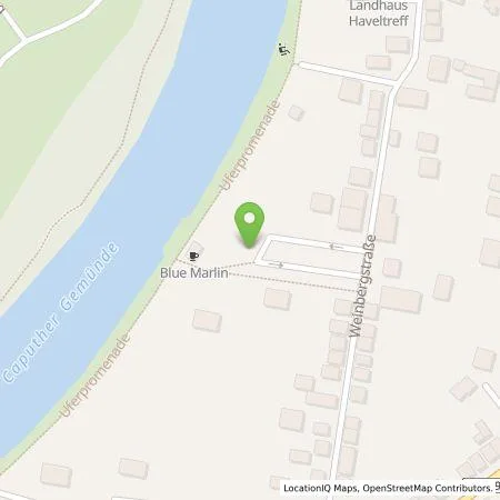 Standortübersicht der Tankstelle EMB Energie Brandenburg GmbH in 14548 Schwielowsee OT Caputh