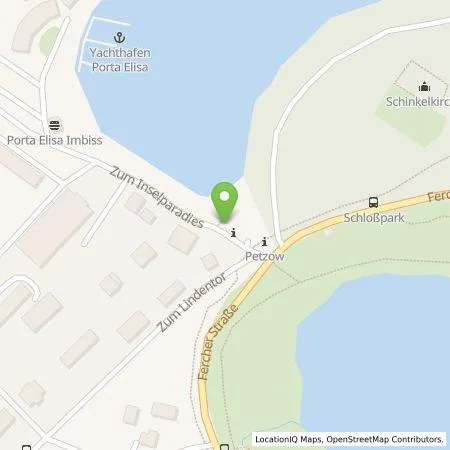 Standortübersicht der Tankstelle EMB Energie Brandenburg GmbH in 14542 Werder (Havel) OT Petzow