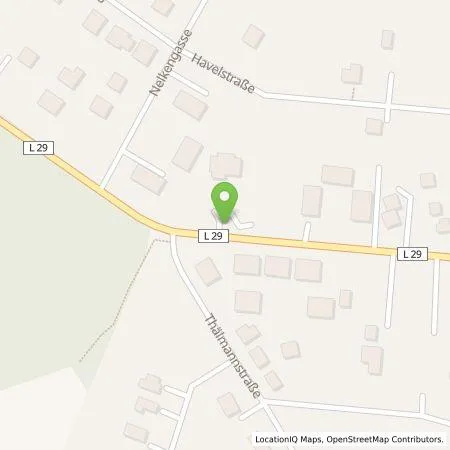 Standortübersicht der Tankstelle EMB Energie Brandenburg GmbH in 16348 Wandlitz