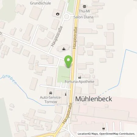 Standortübersicht der Tankstelle EMB Energie Brandenburg GmbH in 16567 Mühlenbeck