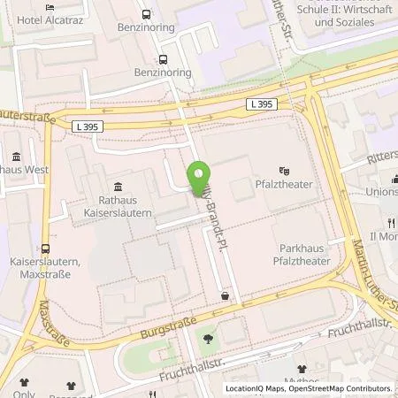 Standortübersicht der Tankstelle Ladestationen Südwest GmbH & Co. KG in 67657 Kaiserslautern