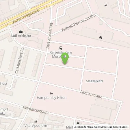 Standortübersicht der Tankstelle Ladestationen Südwest GmbH & Co. KG in 67655 Kaiserslautern