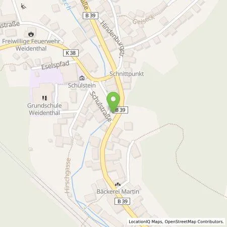 Standortübersicht der Tankstelle Ladestationen Südwest GmbH & Co. KG in 67475 Weidenthal