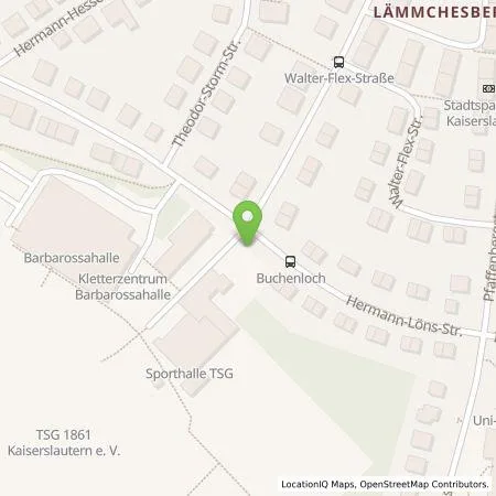 Standortübersicht der Tankstelle Ladestationen Südwest GmbH & Co. KG in 67663 Kaiserslautern