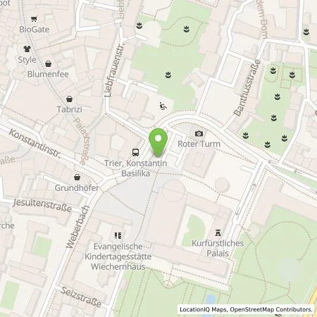 Standortübersicht der Tankstelle SWT Parken GmbH in 54290 Trier