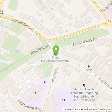 Standortübersicht der Tankstelle SWT Parken GmbH in 54291 Trier