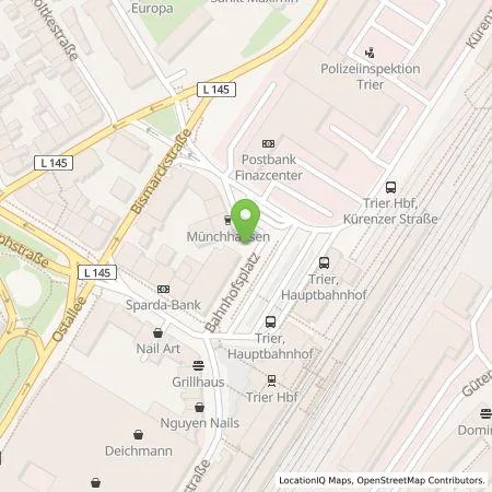 Standortübersicht der Tankstelle SWT Parken GmbH in 54291 Trier