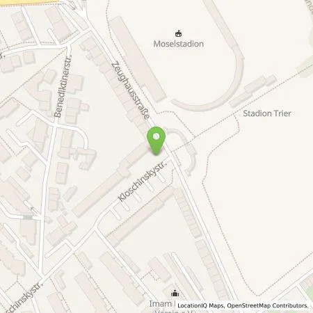 Standortübersicht der Tankstelle SWT Parken GmbH in 54292 Trier