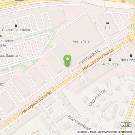 Standortübersicht der Tankstelle SWT Parken GmbH in 54293 Trier