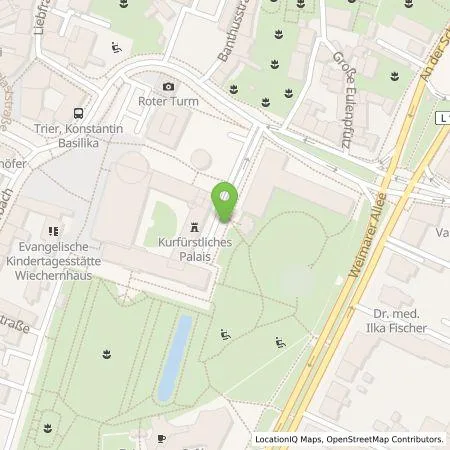 Standortübersicht der Tankstelle SWT Parken GmbH in 54290 Trier