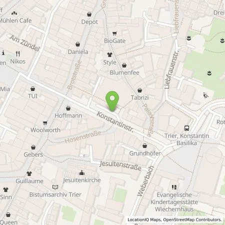 Standortübersicht der Tankstelle SWT Parken GmbH in 54290 Trier