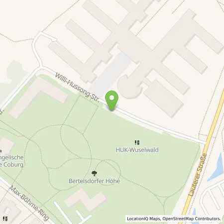 Standortübersicht der Tankstelle SÜC Energie und H20 GmbH in 96450 Coburg