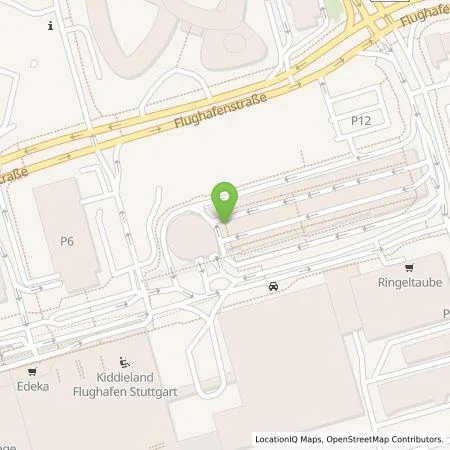 Standortübersicht der Tankstelle Flughafen Stuttgart GmbH in 70629 Stuttgart