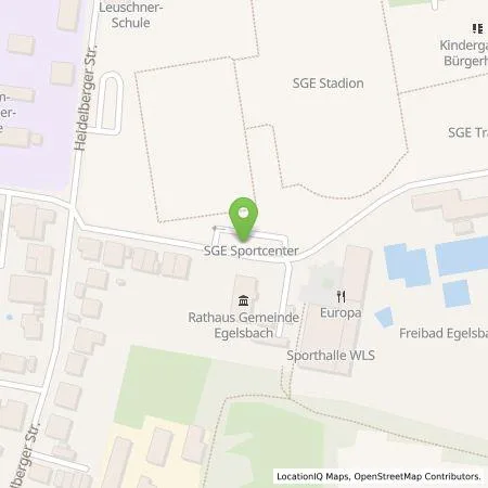 Standortübersicht der Tankstelle Stadtwerke Langen GmbH in 63329 Egelsbach