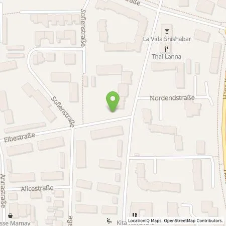 Standortübersicht der Tankstelle Stadtwerke Langen GmbH in 63225 Langen