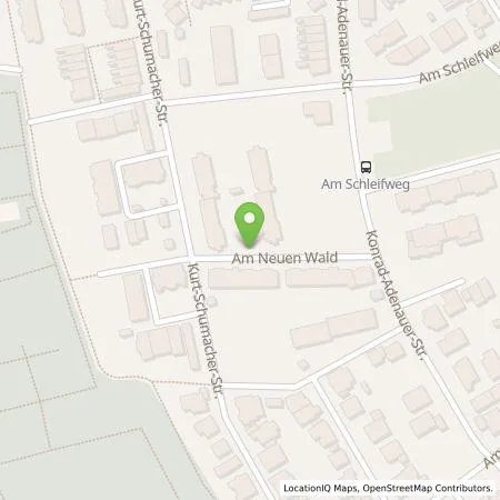 Standortübersicht der Tankstelle Stadtwerke Langen GmbH in 63225 Langen