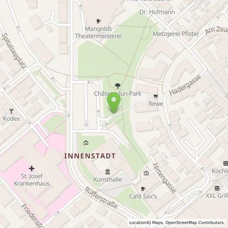 Standortübersicht der Tankstelle Stadtwerke Schweinfurt GmbH in 97421 Schweinfurt