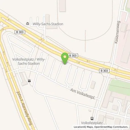 Standortübersicht der Tankstelle Stadtwerke Schweinfurt GmbH in 97421 Schweinfurt