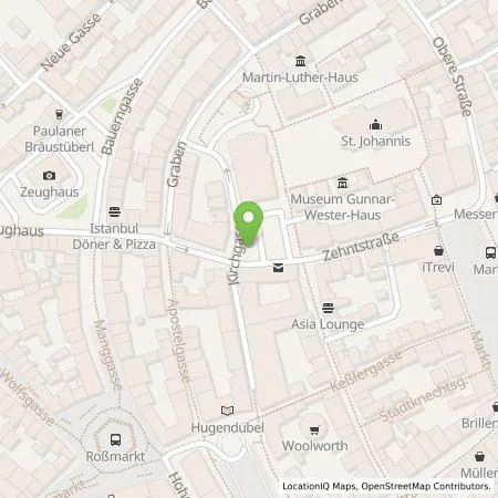 Standortübersicht der Tankstelle Stadtwerke Schweinfurt GmbH in 97421 Schweinfurt