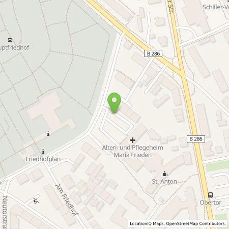 Standortübersicht der Tankstelle Stadtwerke Schweinfurt GmbH in 97421 Schweinfurt