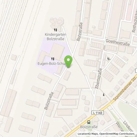 Standortübersicht der Tankstelle GLS Mobility GmbH in 70806 Kornwestheim