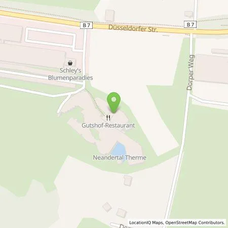 Standortübersicht der Tankstelle GLS Mobility GmbH in 40822 Mettmann