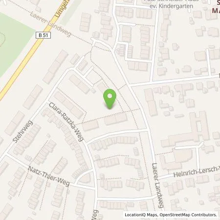 Standortübersicht der Tankstelle GLS Mobility GmbH in 48155 Münster