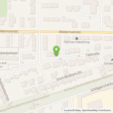 Standortübersicht der Tankstelle GLS Mobility GmbH in 45659 Recklinghausen