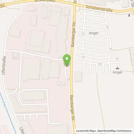 Standortübersicht der Tankstelle SÜC Energie und H20 GmbH in 96450 Coburg