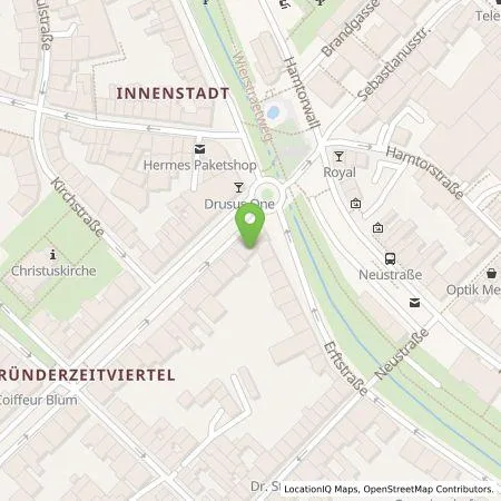 Standortübersicht der Tankstelle Stadtwerke Neuss Energie und Wasser GmbH in 41460 Neuss