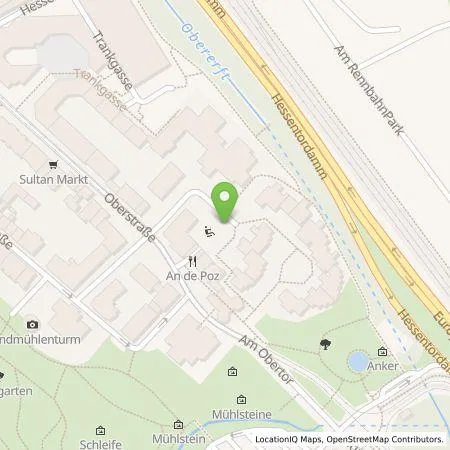 Standortübersicht der Tankstelle Stadtwerke Neuss Energie und Wasser GmbH in 41460 Neuss