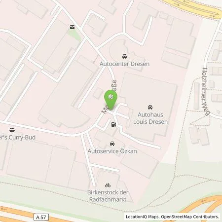 Standortübersicht der Tankstelle Stadtwerke Neuss Energie und Wasser GmbH in 41464 Neuss