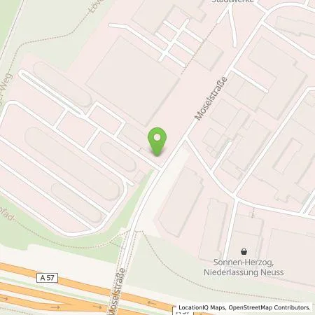 Standortübersicht der Tankstelle Stadtwerke Neuss Energie und Wasser GmbH in 41464 Neuss