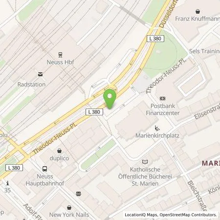 Standortübersicht der Tankstelle Stadtwerke Neuss Energie und Wasser GmbH in 41460 Neuss