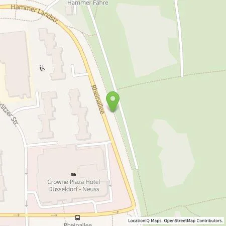 Standortübersicht der Tankstelle Stadtwerke Neuss Energie und Wasser GmbH in 41460 Neuss