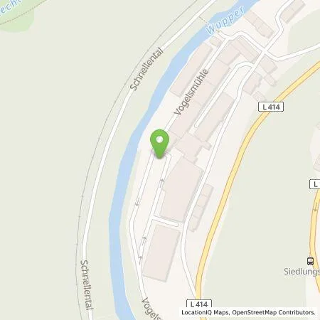 Standortübersicht der Tankstelle Stadtwerke Radevormwald GmbH in 42477 Radevormwald