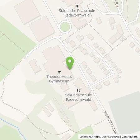 Standortübersicht der Tankstelle Stadtwerke Radevormwald GmbH in 42477 Radevormwald