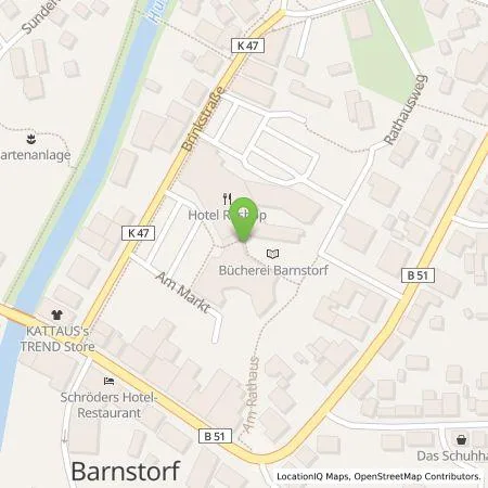 Standortübersicht der Tankstelle Stadtwerke EVB Huntetal GmbH in 49406 Barnstorf