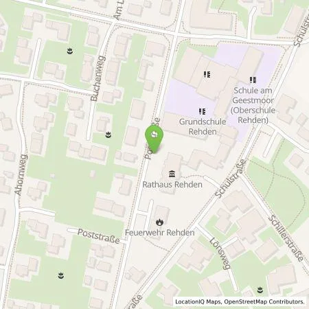 Standortübersicht der Tankstelle Stadtwerke EVB Huntetal GmbH in 49453 Rehden