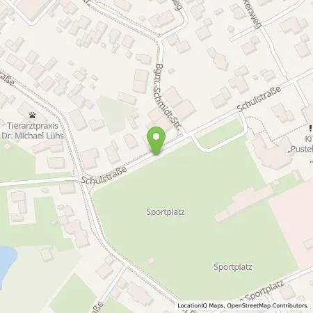 Standortübersicht der Tankstelle Stadtwerke EVB Huntetal GmbH in 49419 Wagenfeld