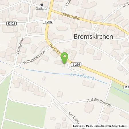 Standortübersicht der Tankstelle Regioladen+ GmbH & Co.KG in 59969 Bromskirchen