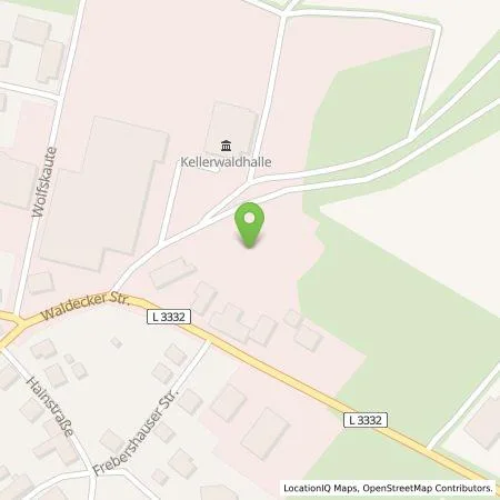 Standortübersicht der Tankstelle Regioladen+ GmbH & Co.KG in 35110 Frankenau