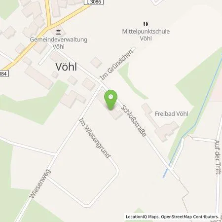 Standortübersicht der Tankstelle Regioladen+ GmbH & Co.KG in 34516 Vöhl