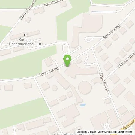 Standortübersicht der Tankstelle Regioladen+ GmbH & Co.KG in 34508 Willingen (Upland)