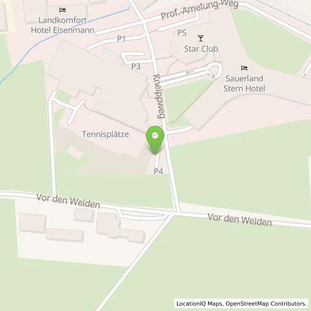 Standortübersicht der Tankstelle Regioladen+ GmbH & Co.KG in 34508 Willingen (Upland)