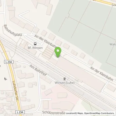 Standortübersicht der Tankstelle Stadtwerke Winsen (Luhe) GmbH in 21423 Winsen