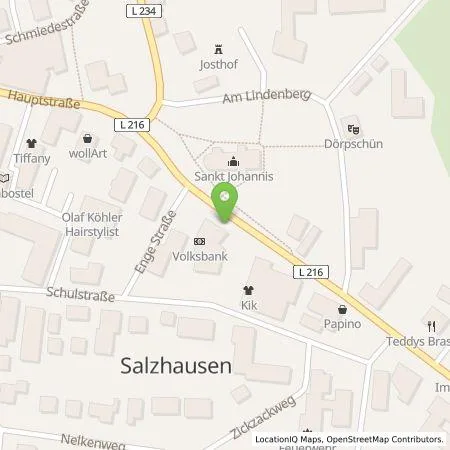 Standortübersicht der Tankstelle Stadtwerke Winsen (Luhe) GmbH in 21376 Salzhausen