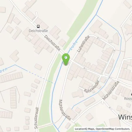 Standortübersicht der Tankstelle Stadtwerke Winsen (Luhe) GmbH in 21423 Winsen